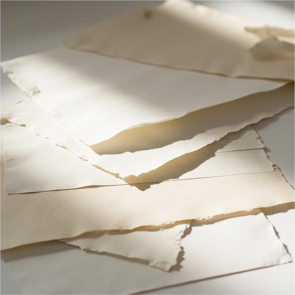 Marques de papiers artisanaux faits main