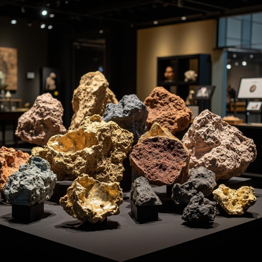 Matières premières de minerais métalliques
