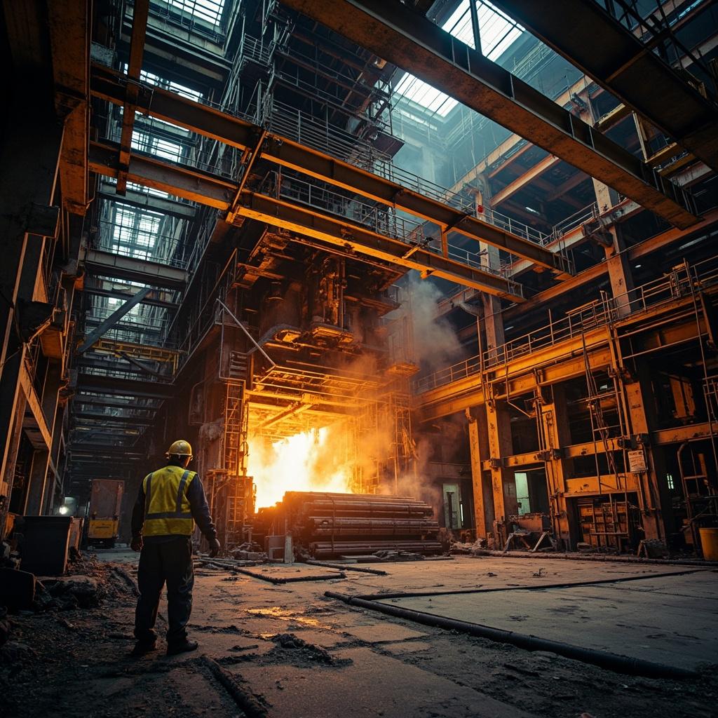 Fabricants de matières premières pour l'acier et produits semi-finis &
