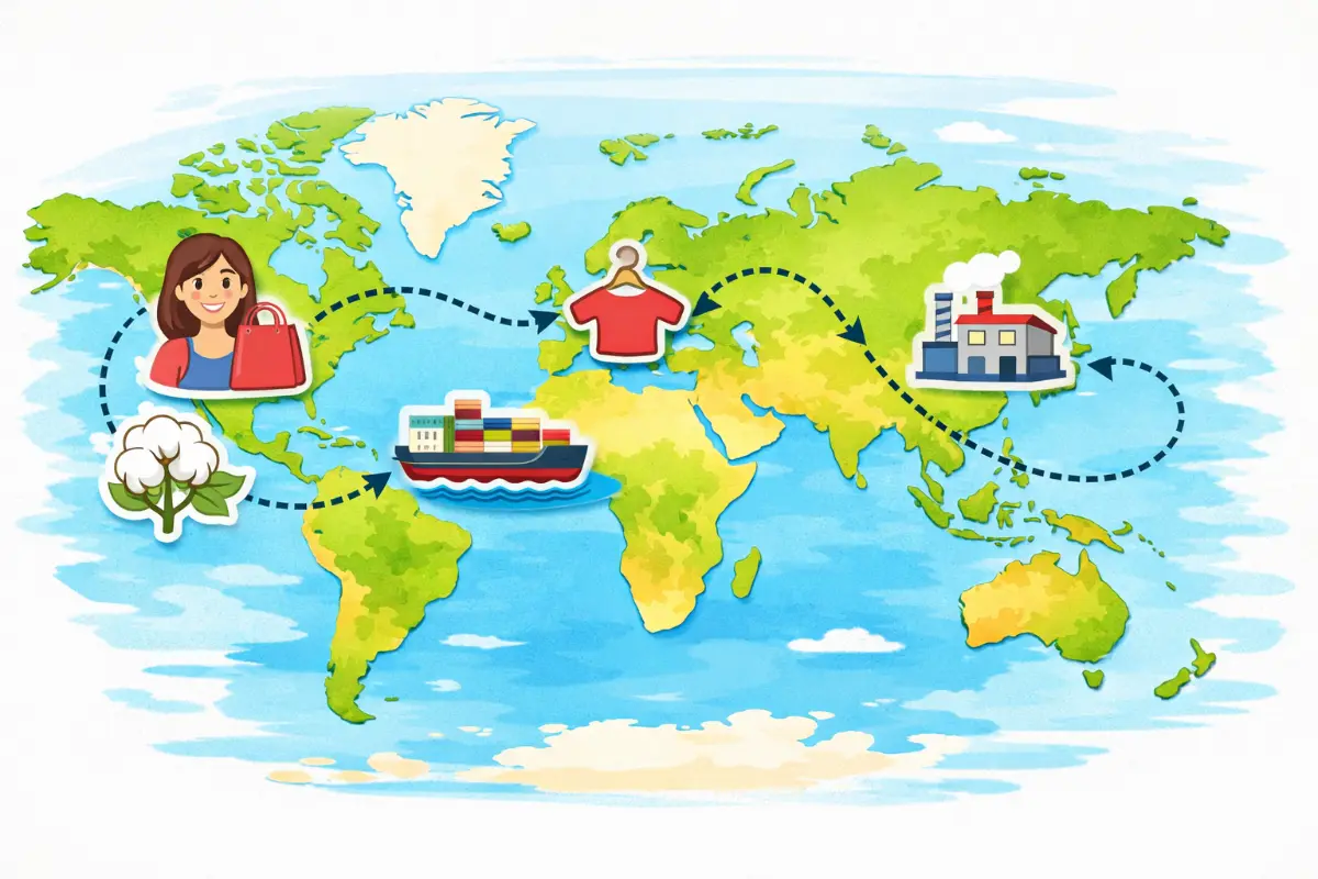 L'industrie mondiale du textile et de l'habillement expliquée : Un guide simple
