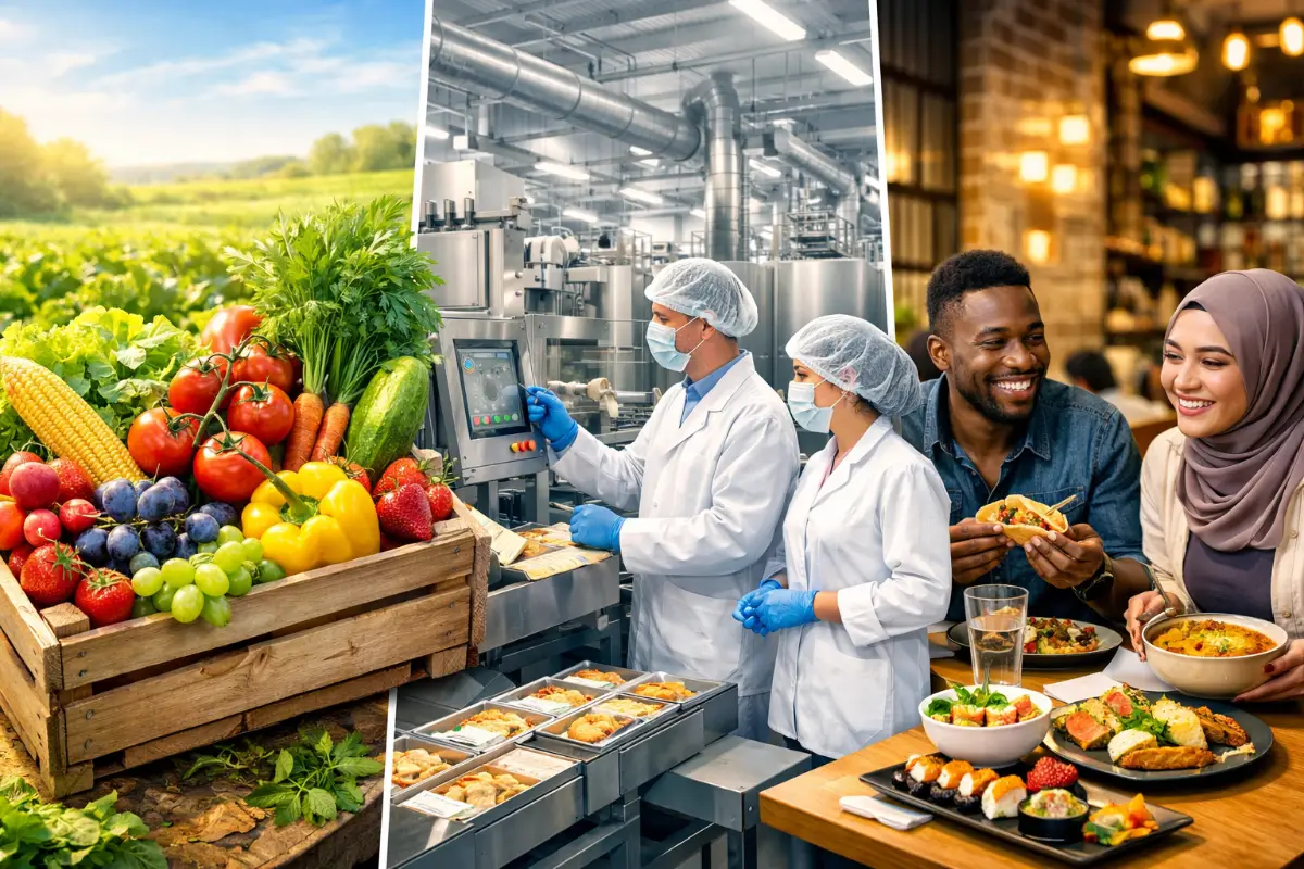 Guide complet de l'industrie agroalimentaire en 2025