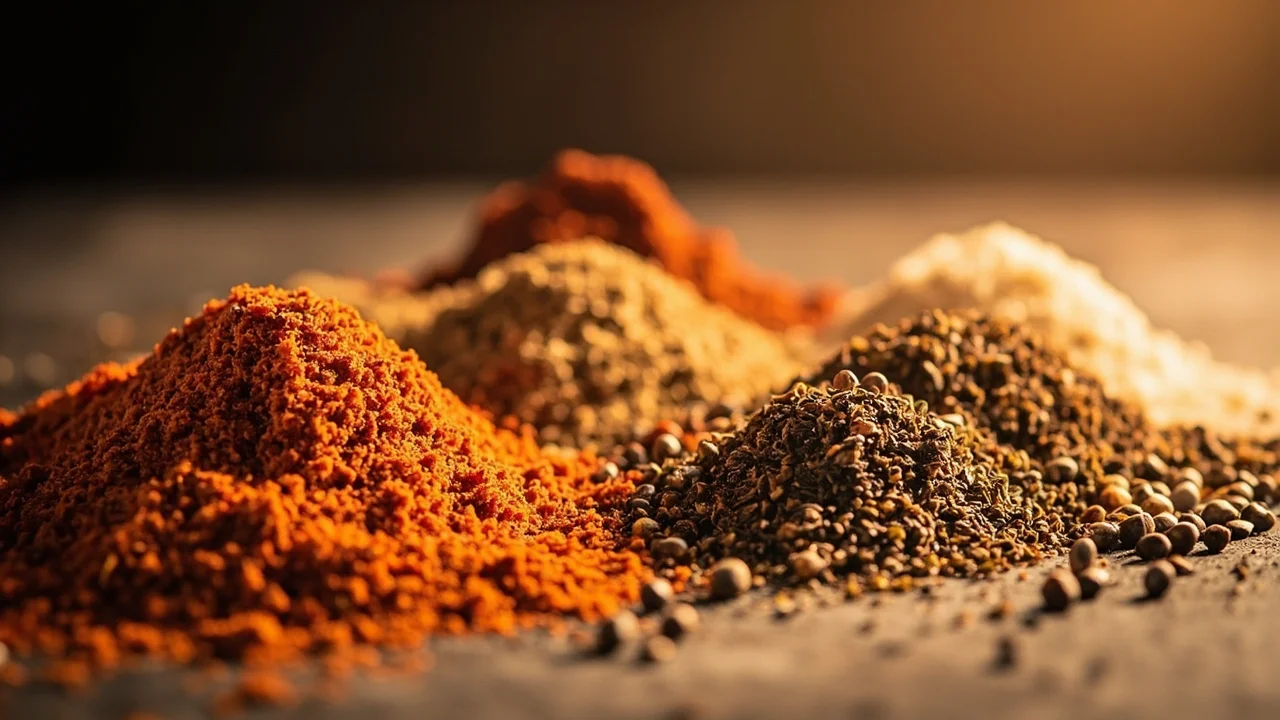 Scène des tendances des assaisonnements pauvres en sodium