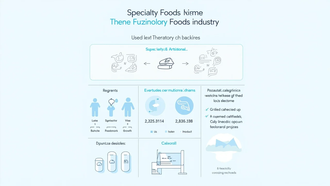 Infographie du secteur des produits spécialisés
